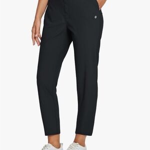 Baleaf Women's Black Ankle Pants